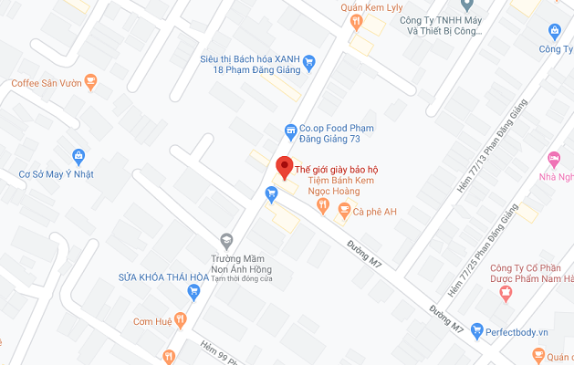 giày bảo hộ lao động tại Hồ Chí Minh