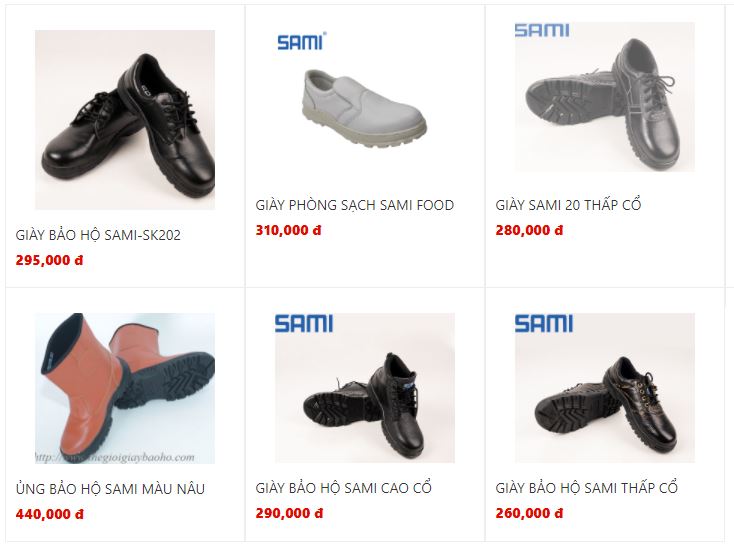 Giày Bảo Hộ SAMI