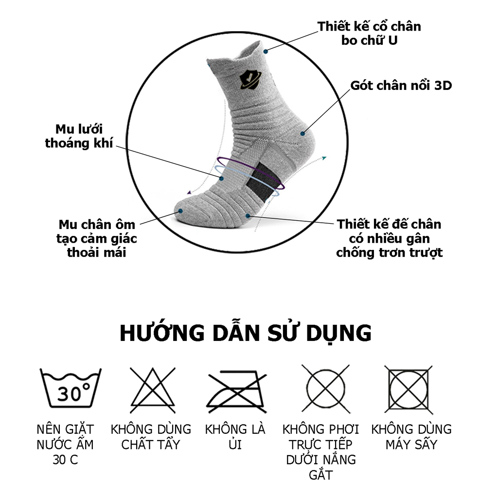 tất chân chống trượt